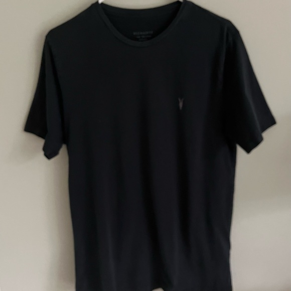 All Saints black men’s logo t shirt L - Picture 8 of 9